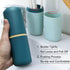1 Pcs Travel Toothbrush Holder Plastic Toothbrush Travel Case Portable Toothbrush Holder for Travel Normal Toothbrush Electric Toothbrush Containe...