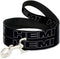 Buckle-Down Pet Leash - HEMI Bold Outline Black/White - 4 Feet Long - 1.5" Wide...