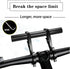 Bike Bicycle Double Handlebar Extender Extension,20 cm Aluminum alloy Super Long Bracket Accessories?For Bike Mounts,GPS Units, Headlights,Light L...