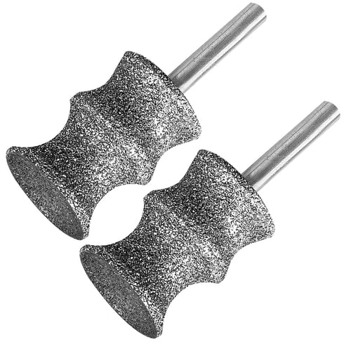 Diamond Dremel Dog Nail Grinder Attachment,1/8'' Pet Nail Grinder Wheel for Dremel Dog Nail Grinder, Diamond Rotory Bit for Dogs&Pets Nail Care,2-...