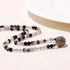 Black Rutilated Quartz/Moonstone Beaded Necklace Protection Necklaces for Women Spiritual Jewelry Choker Love Gifts for Her...