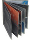 Set of 2 Heavy Duty Vinyl 6 Pages Hipster Wallet Inserts for Mens Wallets MADE IN USA...