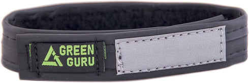 Green Guru Gear Narrow Bike Pant Leg Upcycled Made in USA Ankle Strap , Black...