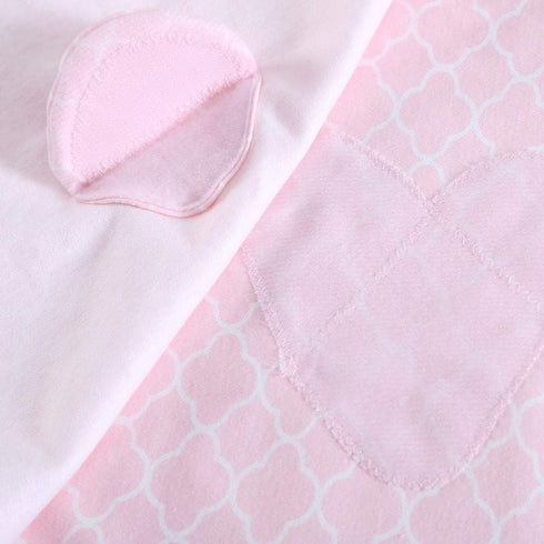 Swaddle Sack for Baby Babies 3-Ways Adjustable Swaddling Sleeping Bag Cotton Wearable Blanket for Newborn Boys and Girls (Pink, 6-12 Months)...
