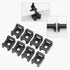 Cable Tie Mounting,100 Pcs Zip Tie Base,5 mm(M5) Screw Hole, 23x16x9(L*W*H) mm Cord Tie Mount Wire Tie Holder Fix Bottom Wire Management for Home/...