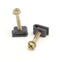 THE CIMPLE CO - Mini Wire Cable Clips, Electrical Wire Cable Clip, 1/10 in (3 mm) Screw Clip and Fastener, Black (50 pieces per bag)...