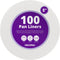 DecoPac Baking Parchment Circles, 100, Round Greaseproof Paper Liners for Cake Pans, Pies, Air Fryer, Pizza, Siliconized - 8"...