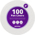 DecoPac Baking Parchment Circles, 100, Round Greaseproof Paper Liners for Cake Pans, Pies, Air Fryer, Pizza, Siliconized - 8"...