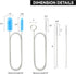 Flexible Drain Brush, 66 Inch Long Double Ended Hose Pipe and 58 Inch Tube Cleaning Brush and 2 Pack 8 Inch Straw Cleaner Brush...