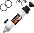 HORUSDY 200cc Fluid Extractor, Oil Extractor/Oil Syringe, Fluid Syringe Pump Manual Suction Vacuum Fuel Car Transfer...