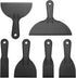 6 Pack Putty Knife, Flexible Plastic Paint Scraper Tool for Spackling,Plastic Putty Knife, Putty Knife Set, Plastic Spreader, Spackle Tool, Plasti...