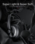 Wired Headset with Microphone for PC Laptop - 3.5mm Jack On Ear Headphones with Noise Cancelling Microphone for Boom Skype Webinars, in-line Contr...