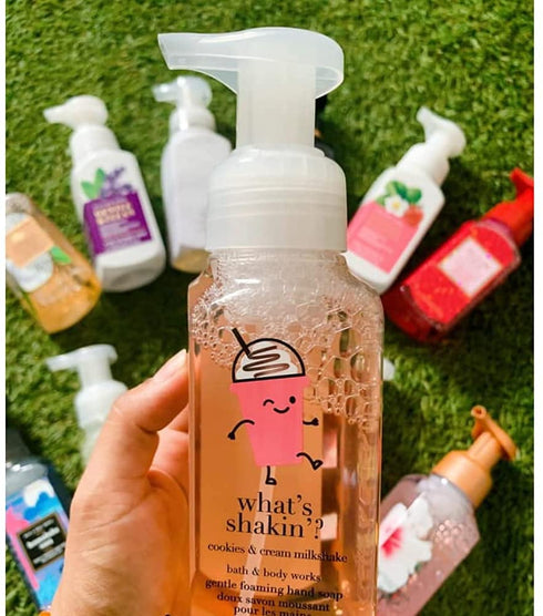 White Barn Candle Company Bath and Body Works Gentle Foaming Hand Soap w/Essential Oils- 8.75 fl oz - Winter 2020 - Many Scents! (White Barn Merry...