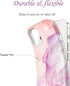 JIAXIUFEN Sparkle Gold Glitter Case Compatible with iPhone 12 mini Marble Slim Shockproof TPU Soft Rubber Silicone Cover Phone Case 5.4 inch 2020 ...