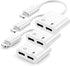 iPhone Headphone Adapter, MFi Certified Dual Lightning Audio + Charger Adapter Dongle Cable Splitter for iPhone 14/13/12/11/XS/XR/X 8/7/iPad/iPod,...