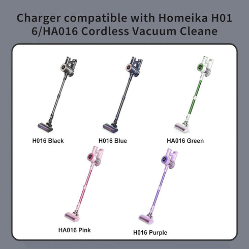 for Homeika Vacuum Charger, TAIFU 27V AC Adapter Replacement for Homeika H016/HA016 Cordless Vacuum Cleaner Power Supply Cord...