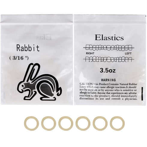 Angzhili 10 Bag Dental Orthodontic Rubber Bands,Elastic Rubber Bands,Orthodontic Supply 3.5 Oz (3/16")...