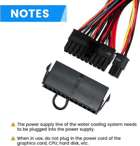 SDTC Tech 24-Pin ATX Power Supply Jumper Bridge Tool PSU Test Starter Without Being Plugged Into The Motherboard...