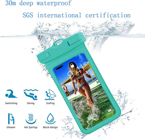 Cell phone Dry Bag Case Waterproof Pouch for iPhone 13 12 11 Pro Max XS XR X 8 7 Samsung Galaxy Note 20 Ultra S22 ultra S20 A03s A01 A13 A21 A12 A...
