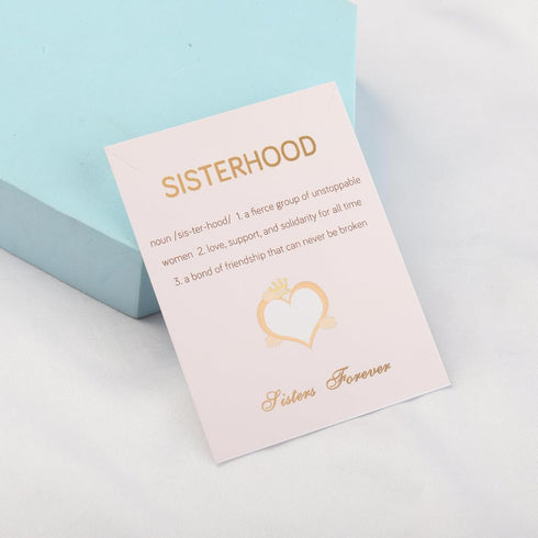 Sorority Sister Gift Sisterhood Brooch Pin Sorority Paraphernalia Jewelry for Women Greek Sorority Brooch Card Gifts...