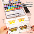 Watercolor Paint Set, Great for Painting, 50 Colors, Detail Paint Brush Included, Art Supplies, for Artists, Amateur Hobbyists and Painting Lovers...