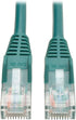 Tripp Lite Cat5e 350MHz Snagless Molded Patch Cable (RJ45 M/M) - Green, 5-ft.(N001-005-GN)...