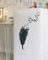GSS Designs Feathers Wall Art Stencil Pack of 2 - Reusable Stencils(12x16inch) - Feather Birds Painting Template for Floor, Wall, Tile, Fabric, Wo...