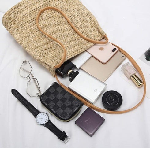 Tote Bag Women Small Satchel Bag Straw Beach Bag Cute Hobo Bags Fashion Tote Handbag Crossbody Summer Purse 2024...