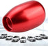 Gear Shift Knob?5 Speed Manual Car Gear Shift Knob Shifter Lever Stick with 3 Adapters (8mm/10mm/12mm)(Red)...