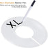 20 Pack Clothing Rack Size Dividers, Wardrobe Round Hangers Label Closet Dividers with 1 Piece Marker Pen for Clothes Organization(White, Blank)...