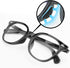 Eyeglass Nose Pads, Stick on Anti-Slip Soft Silicone Adhesive Nose Pads for Glasses Eyeglasses Sunglasses 12 Pairs Black...