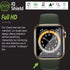 IQShield Screen Protector Compatible with Apple Watch Series 6 (44mm)(6-Pack) Anti-Bubble Clear TPU Film...