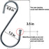 Heavy Duty S Hooks,Stainless Steel Metal S Hooks for Hanging Pots and Pants,Can with Stand up to 35 Pounds S Hook for Hanging Plants,Kitchen,Towel...