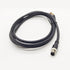 M12 12 Pin Male Connector Cable, A Code Straight Molding Cable Male Aviation Sensor Electrical PVC Cable Industrial Molded Cable AWG26?2Meter?...