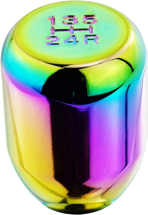 Abfer Weighted Shift Knob 5 Speed Shifter Knobs Car Gear Stick Handle Shifting Lever Fit Most Manual Vehicle, Multicolor...