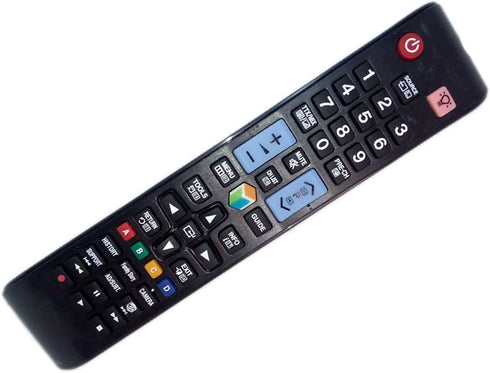 Replaced Remote Control Compatible for Samsung UN60ES7150FXZA PN60E7000FF UN55ES6600F PN51E550D1F UN65ES6500F LED HDTV TV...
