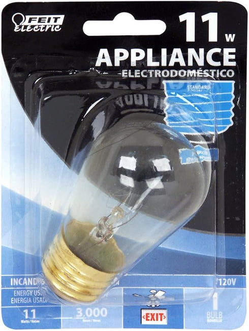 Feit Electric BP11S14 11-Watt S14 Light Bulb, Clear...