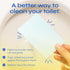 FOMIN Non-Toxic Toilet Bowl Cleaner Strips - (135 Strips) - Plastic-Free, Septic Safe Toilet Cleaning Strips, Remove Stains & Odors - The Ultimate...