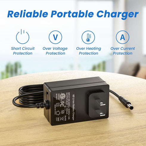 Charger for Massage Gun Opove G3 Pro, Opove M3 Pro, TaoTronics TT-PCA003, TOLOCO, Hyperice Hypervolt, 24V or 25.2V Replacement Muscle Blaster Powe...