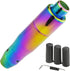 Arenbel 5" Long Weighted Gear Stick Shift Handle Automatic Push Button Shifter Knob Fit Most Auto Transmission Vehicles Cars, Colorful...