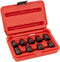 Sunex International 3670SE 9 Pc. External Torx Socket Set - E5 thru E16...