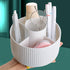 Pen Pencil Holder for Desk, 5 Slots 360° Degree Desk Decor Organizer Desktop Storage Pen Organizers Stationery Supplies Cute Pencil Cup Pot for Of...
