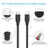 2Pack (3ft, 6ft) Fast Charging Cable for Motorola Edge +, Razr, 2021 2022 2023 2024, One 5G, Moto G Stylus, Pure, Play, Power, G8 G7 Plus, X50 Ult...
