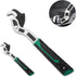 2PC Adjustable Wrench,Auto Size Adjusting Wrench,0.6"-1.38"(7-35MM) Self-Adjusting Quick Wrench,Multi-Size Spring Adjustable Wrench,Auto Size Rapi...