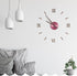 3 sets Clock Hands and Numerals, CNYMANY Walnut Wood DIY Digital Clock Numbers Wall Clock Hands Replacement Parts, Clock Movement Mechanism Kit Cl...