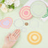 6 Styles Frame Metal Die Cuts Rectangle Die Cut Shapes Heart Cutting Dies for Card Making Different Shapes Metal Die Stencils Circle Embossing Tem...