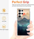 Sunset Nature Landscape Case for Samsung Galaxy S23 Ultra,Wilderness Night Art Painting Pattern Case,Soft TPU Full Cover Case for Galaxy S23 Ultra...