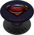 DC Comics Justice League Superman Logo PopGrip Phone Grip - Black, Compatible with Most Phones, Tablets and Cases...