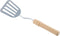 Stainless Steel Slotted Spatula - Kitchen Metal Turner for Cooking with Wooden Handle...