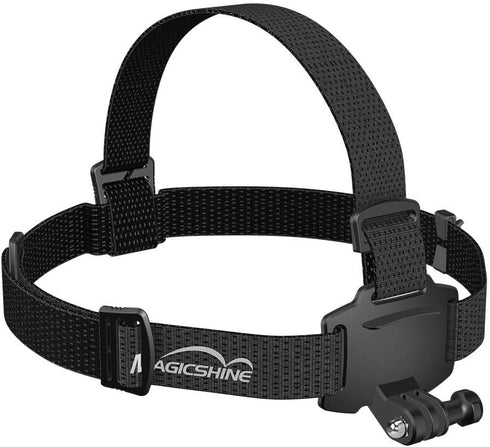 Magicshine MJ-6276 Head/Helmet Mount Kit for Garmin/GoPro Devices, Compatible with Bike Lights, Cameras etc. Comes with Adjustable Headband for He...